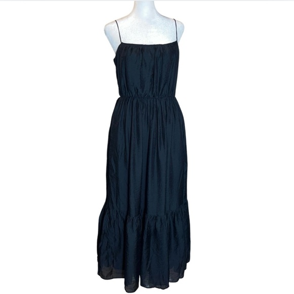 Abercrombie & Fitch Black Maxi Dress MP Coastal Chic, Resort Core, Quiet Luxury - Picture 1 of 7
